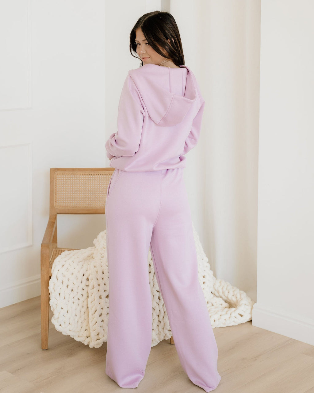 Harlow Half Zip Thumbhole Sleeve Hoodie Active Pants 2pcs Outfit